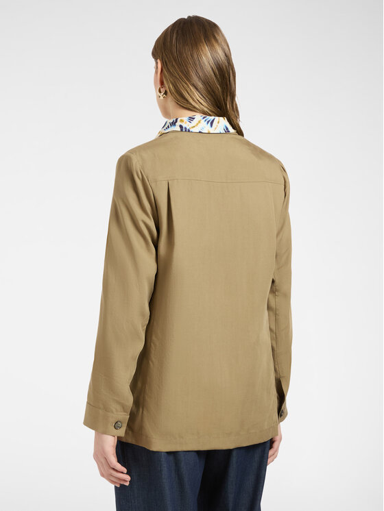 Elena Mirò Elena Mirò Giacca di transizione R003P000127N022 Marrone Regular Fit