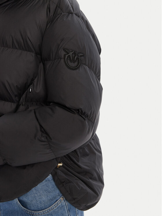 PINKO PINKO Μπουφάν πουπουλένιο Giza Μαύρο Regular Fit