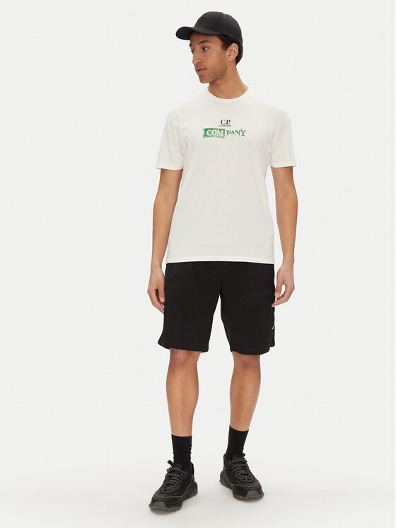 C.P. Company C.P. Company T-shirt 18CMTS307A005431G Bianco Regular Fit