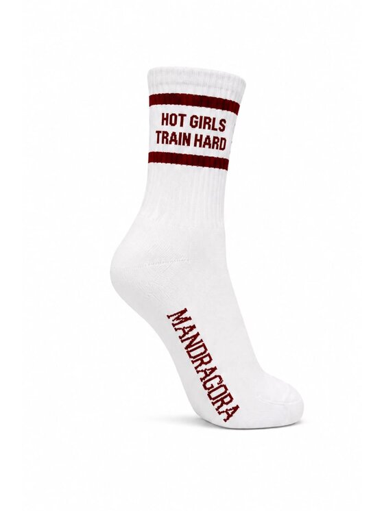 MANDRAGORA MANDRAGORA Skarpety długie SOCKS Biały