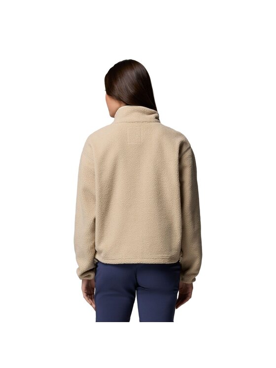 Columbia Columbia Polar Helvetia™ II Cropped Half Snap Fleece Beżowy Regular Fit