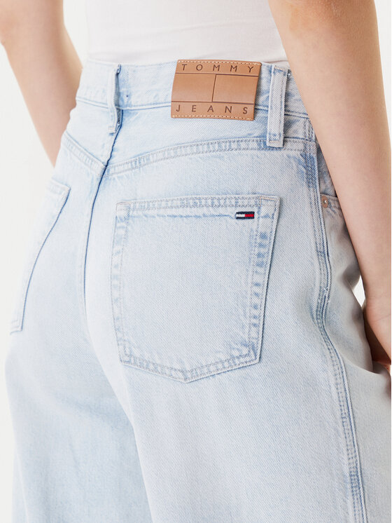Tommy Jeans Tommy Jeans Traperice Claire DW0DW21378 Plava Wide Leg
