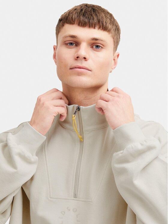 Solid Solid Світшот Ilham 21108129 Бежевий Relaxed Fit