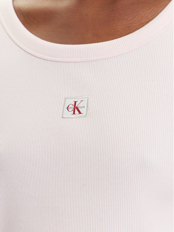 Calvin Klein Jeans Calvin Klein Jeans Tričko LV047C200G Ružová Slim Fit
