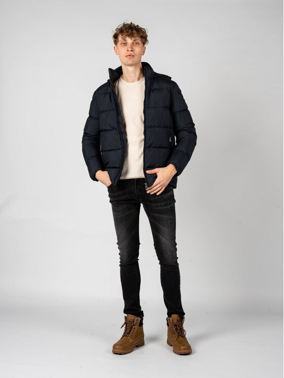 Geox Geox Kurtka przejściowa M2626J T2936 Granatowy Regular Fit