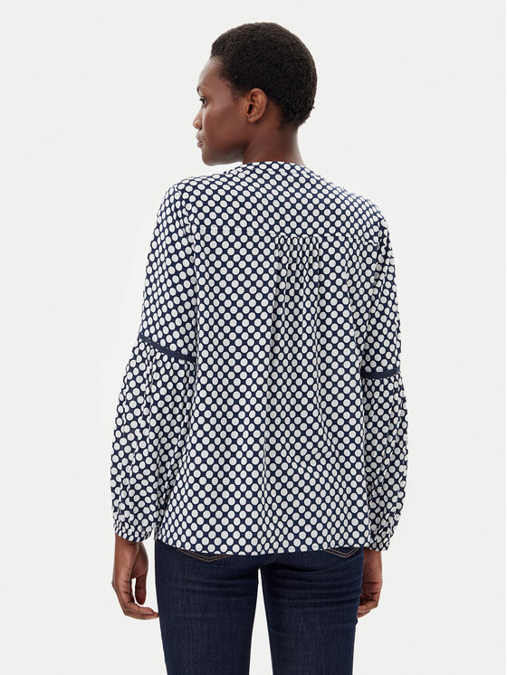 Olsen Olsen Camicia 12002115 Blu scuro Regular Fit