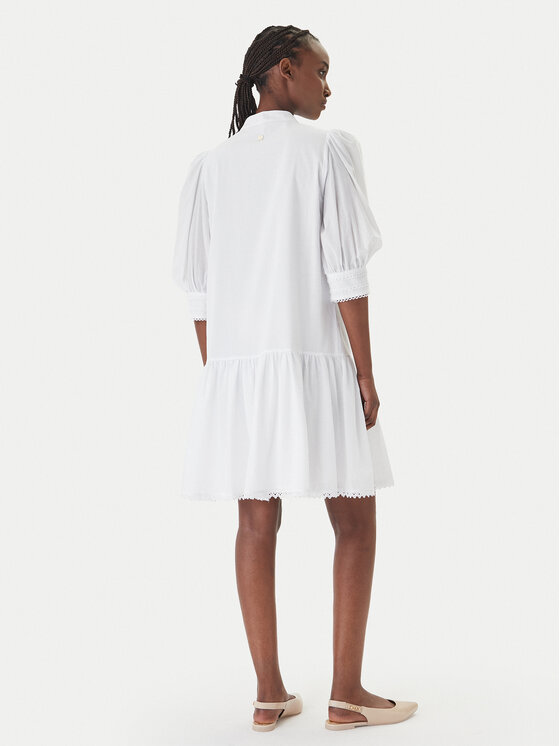 JOOP! JOOP! Kleid für den Alltag Dido 30102116 Weiß Regular Fit