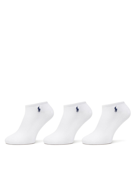 Zestaw 3 par niskich skarpet unisex Polo Ralph Lauren