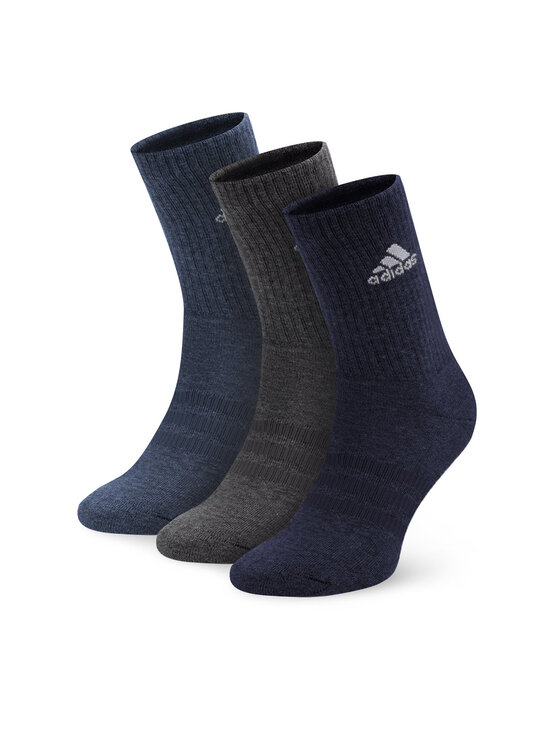 Set de 3 perechi de șosete medii unisex adidas IP2634 3-PACK Colorat