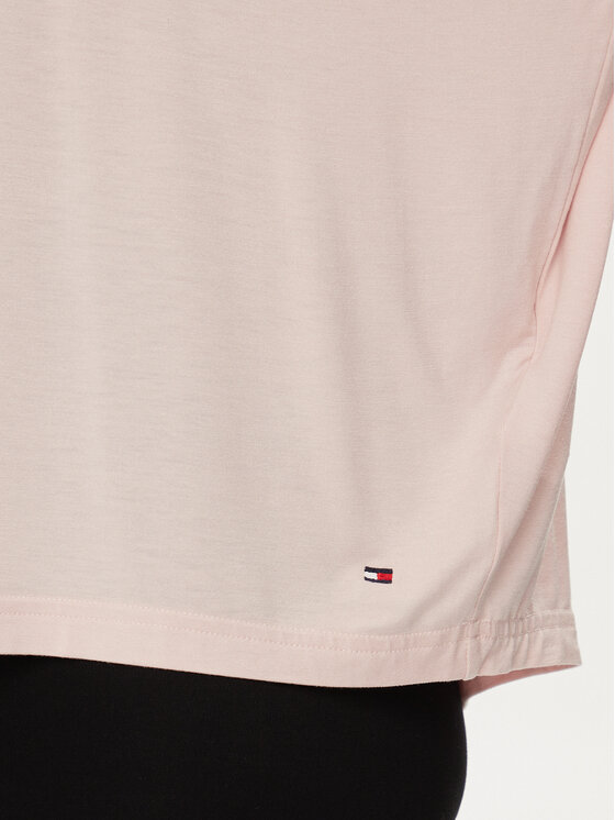 Tommy Hilfiger Tommy Hilfiger Μπλουζάκι UW0UW05196 Ροζ Relaxed Fit