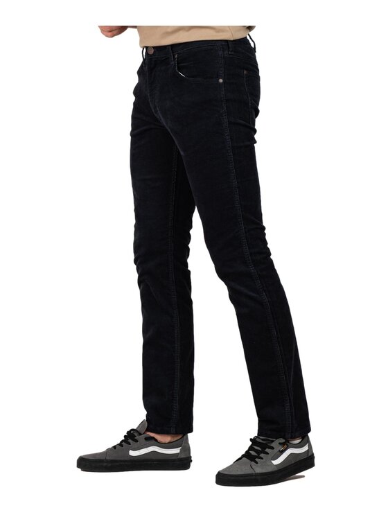 Wrangler Wrangler Pantaloni di tessuto W15QLM866 Blu scuro Regular Fit