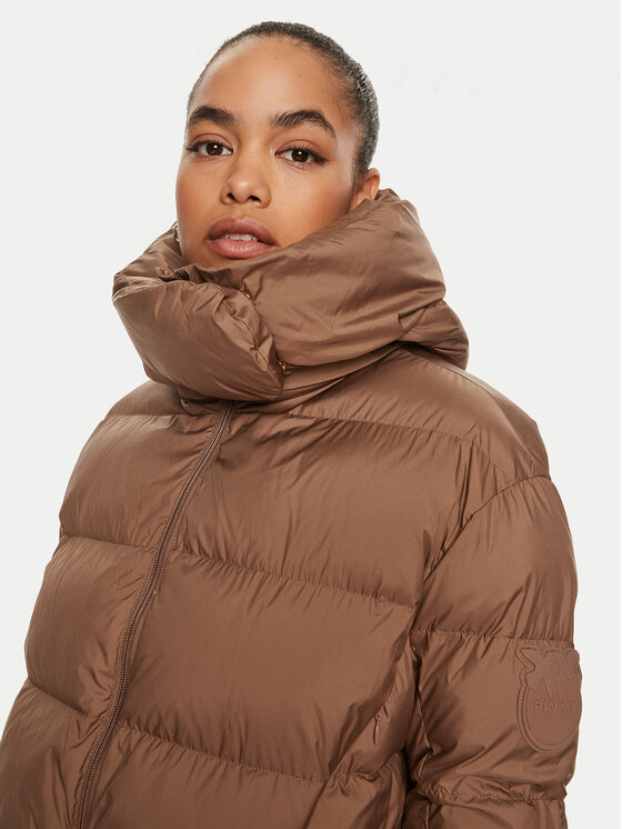 PINKO PINKO Winterjacke Giza 101602 A1ZV Braun Regular Fit