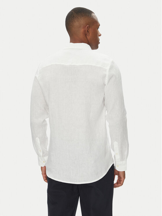 Aeronautica Militare Aeronautica Militare Camicia 251CA1239CT3089 Bianco Regular Fit