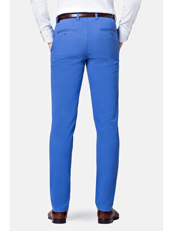 Lancerto Lancerto Spodnie materiałowe Mono II SP082118000007 Niebieski Regular Fit