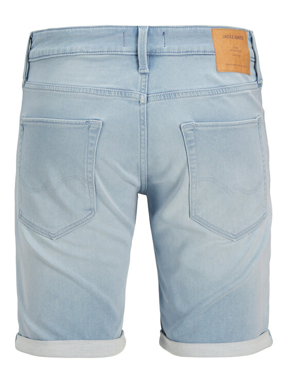 Jack & Jones Jack & Jones Pantaloni scurți de blugi Rick 12269609 Albastru Regular Fit