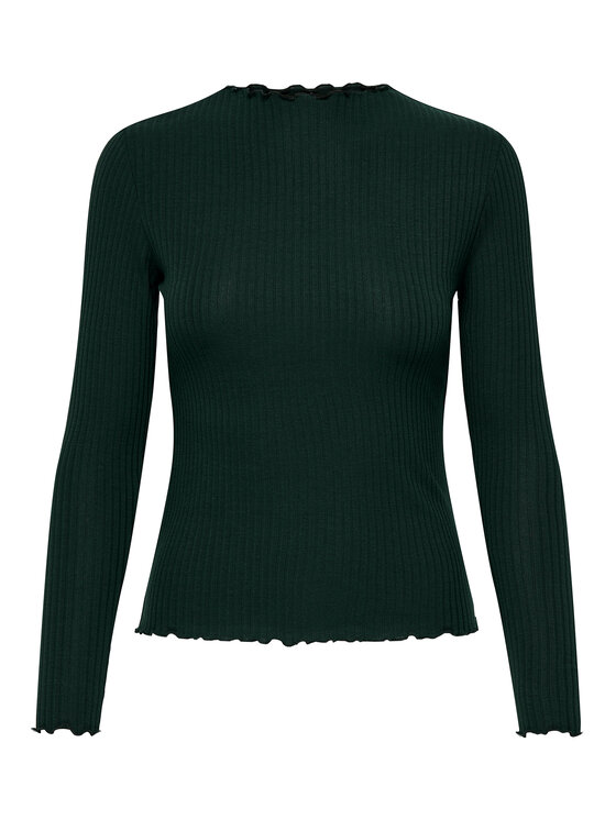 ONLY ONLY Majica Emma 15180040 Zelena Slim Fit