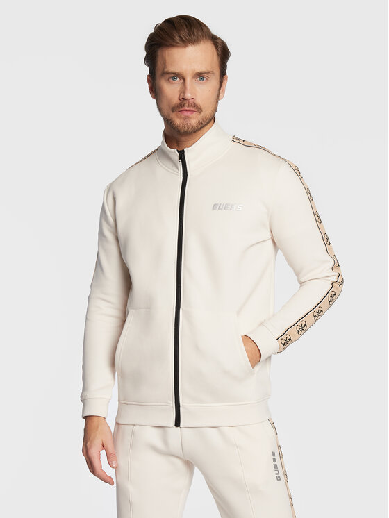 Guess Mikina Mickey Z2YQ10 KB3P2 Écru Regular Fit