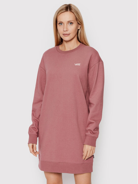 Vans pink shop hoodie dress