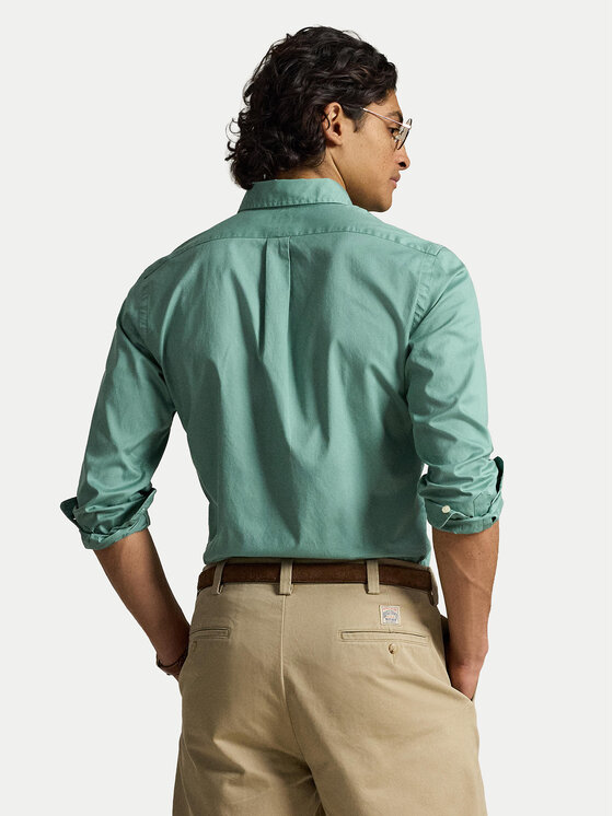 Polo Ralph Lauren Polo Ralph Lauren Hemd 710B20512009 Grün Custom Fit