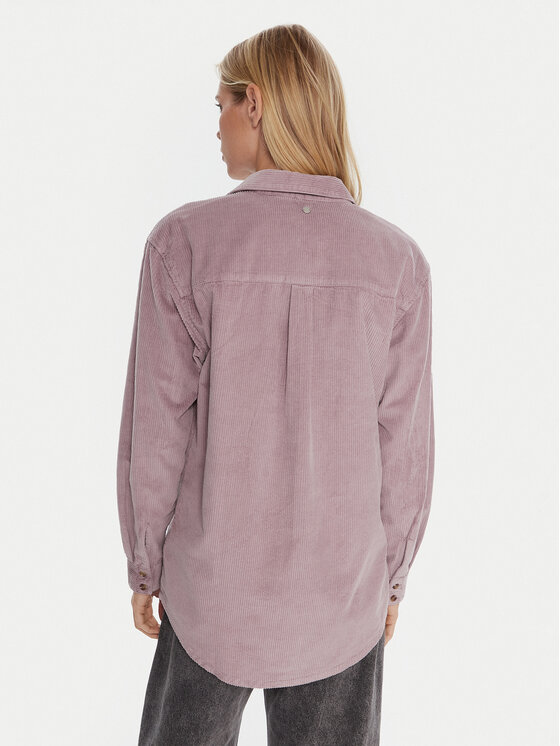 Roxy Roxy Camicia Let It Go Cord ERJWT03700 Viola Regular Fit
