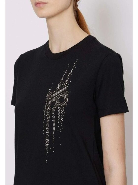 John Richmond John Richmond T-shirt T-shirt da donna John Richmond Nero Regular Fit