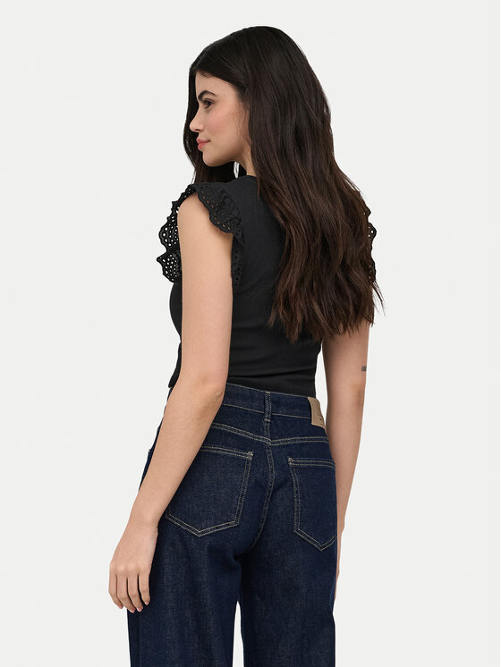 ONLY ONLY Top Mathilda 15308890 Črna Regular Fit