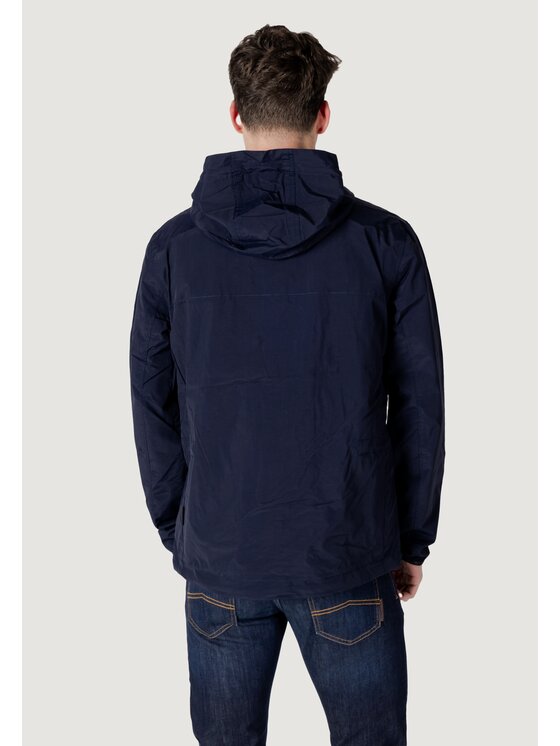 Napapijri Napapijri Μπουφάν δερμάτινο A-TUNDRA Μπλε Casual Fit