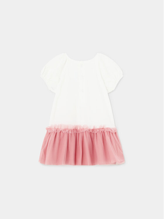 Mayoral Mayoral Rochie de zi 1925 Alb Regular Fit