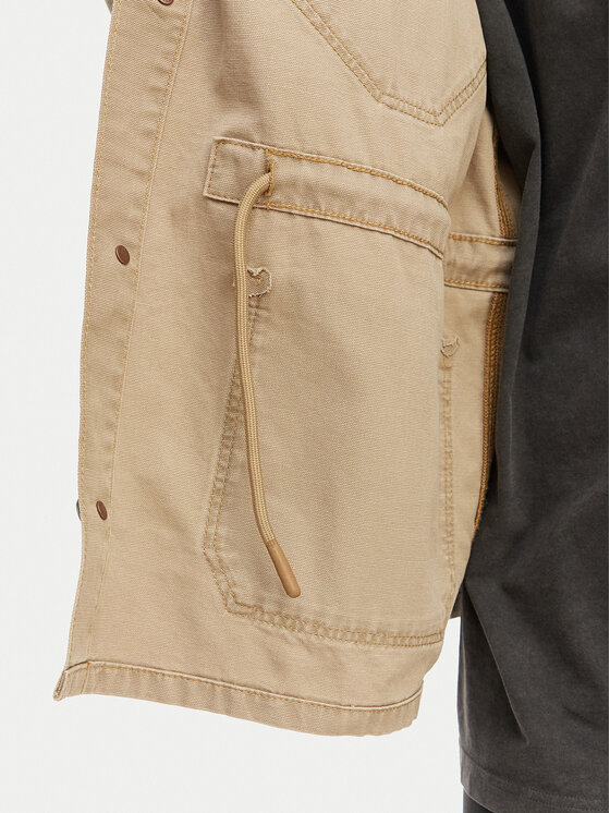G-STAR G-STAR Jachetă cămașă Boyfriend Barn D28436-E347 Bej Relaxed Fit