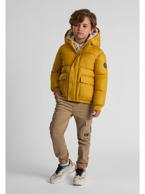 minoti minoti Kurtka zimowa 27coat1 Żółty Regular Fit