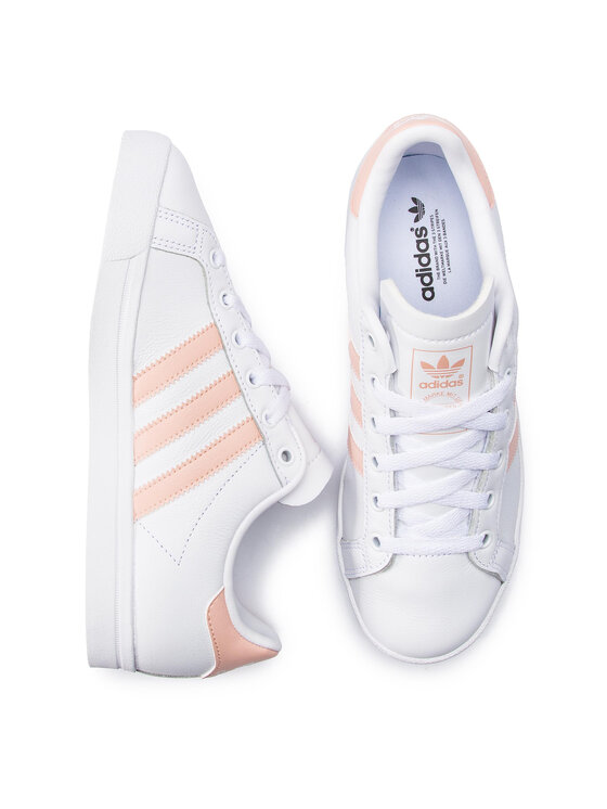 adidas Sneakersy Coast Star W EE8910 Bila Modivo.cz