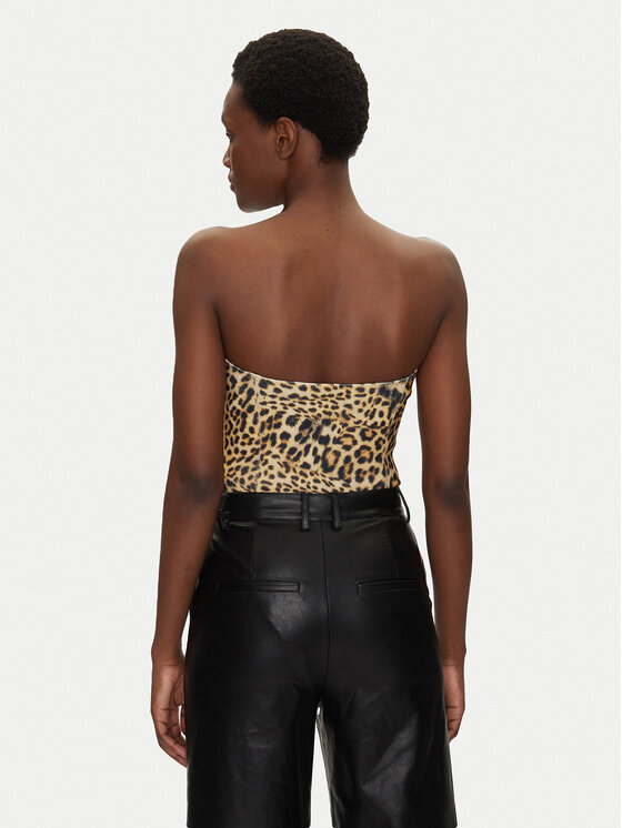 NORMA KAMALI NORMA KAMALI Bodi Mio KK324XPL300656 Rjava Slim Fit