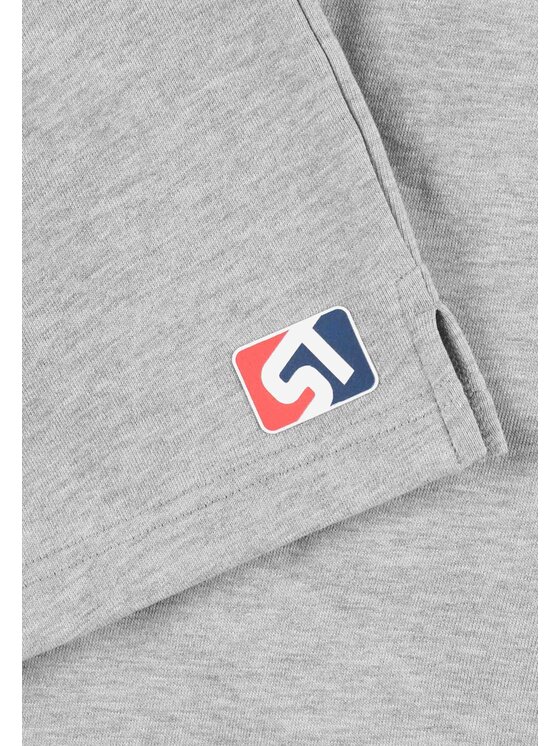 PROSTO. PROSTO. Szorty sportowe ST Szary Regular Fit