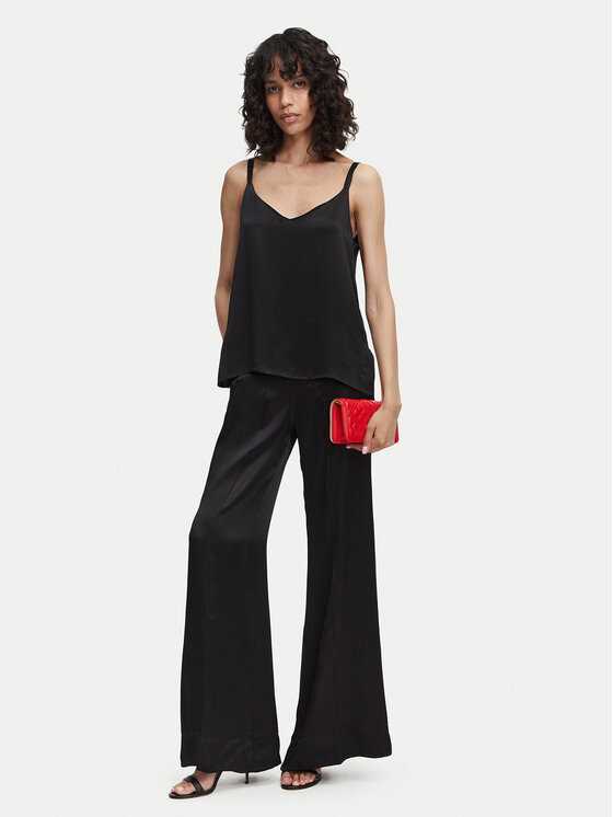 ACCESS FASHION ACCESS FASHION Pantaloni palazzo 63-5082-875 Negru Wide Leg