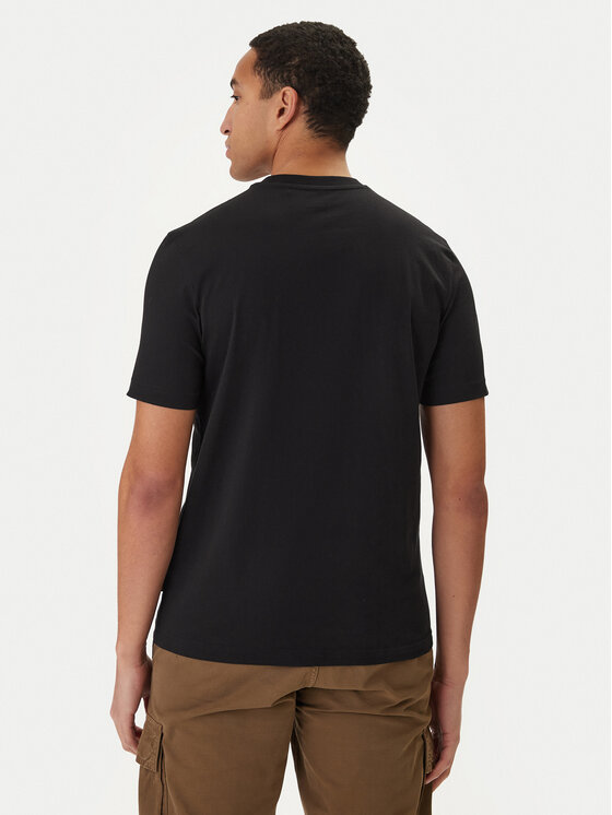 BOSS BOSS Tricou Plain 50556023 Negru Regular Fit