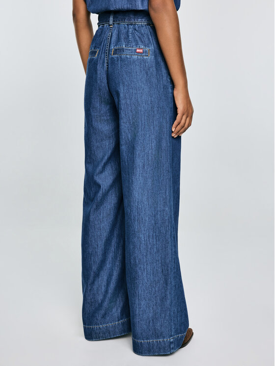 BIG STAR BIG STAR Jeansy JULII Niebieski Wide Fit