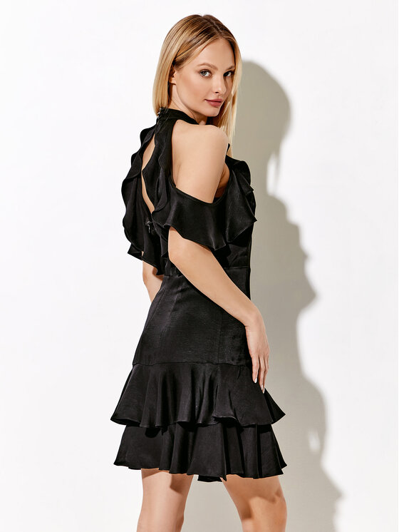 Abito da cocktail Candy Nero Regular Fit