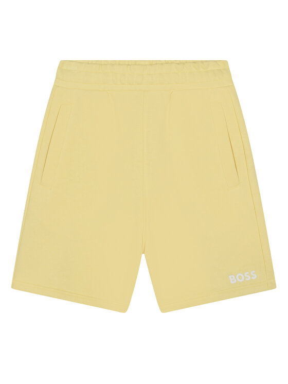 BOSS Boss Sportshorts J24816 S Gelb Regular Fit