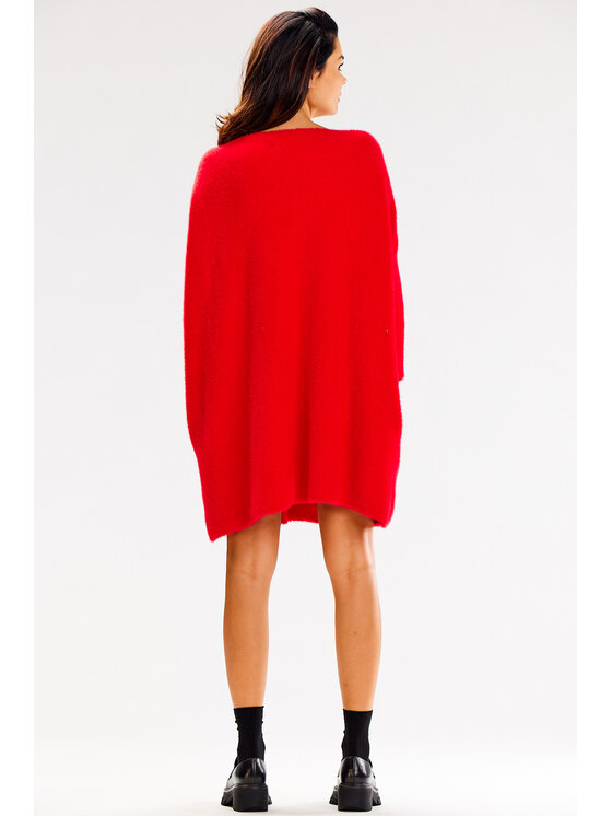 Awama Awama Maglione A618 Rosso Basic Fit
