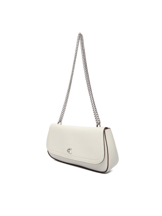 Calvin Klein Calvin Klein Borsetta Ck Convertible Chain Small Bag LV04F3172G Bianco