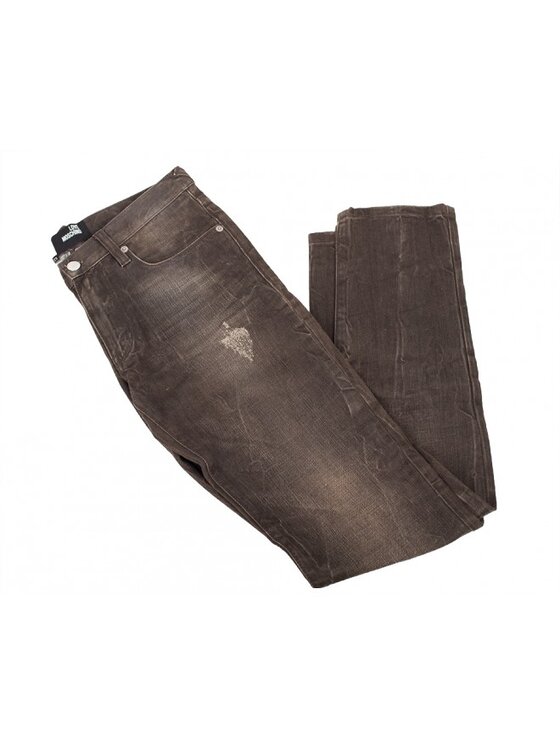 MOSCHINO MOSCHINO Jeansy MQ319 87 T7324 Hnědá Skinny Fit