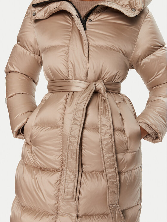 Hetregó Hetregó Зимове пальто Karen 8N605 Бежевий Regular Fit