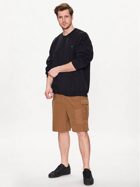 Felpa 75303172 Nero Relaxed Fit