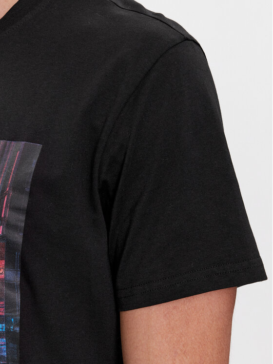 Only & Sons Only & Sons T-Shirt Lex 22028171 Černá Relaxed Fit
