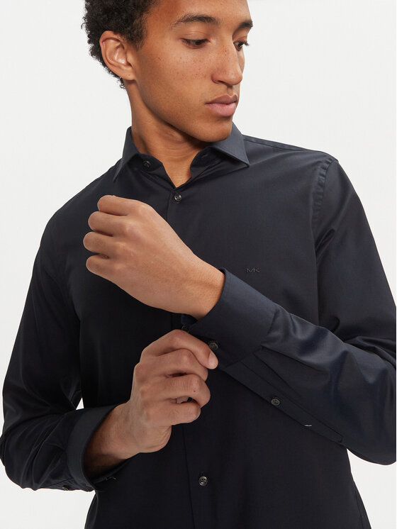 Michael Kors Michael Kors Cămașă MK0DS01352 Bleumarin Regular Fit