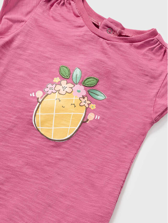 Completo T-shirt e leggings 1746 Multicolore