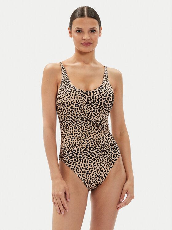 Női Női fürdőruha MICHAEL Michael Kors, Méret: 36, Bézs, MM29246