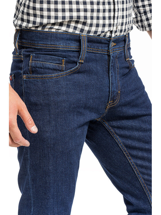 Mustang Mustang Jeansy OREGON TAPERED Niebieski Slim Fit
