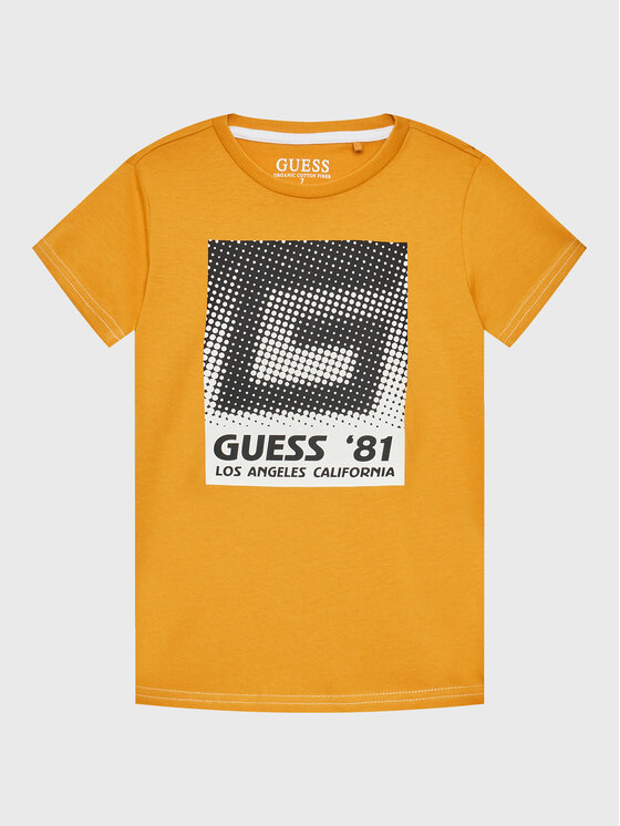 T-shirt L2BI20 I3Z11 Giallo Regular Fit