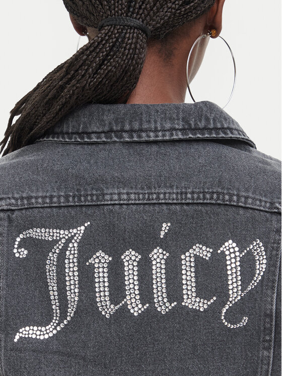 Juicy Couture Juicy Couture Geacă de blugi JCDIJ126957 Gri Regular Fit